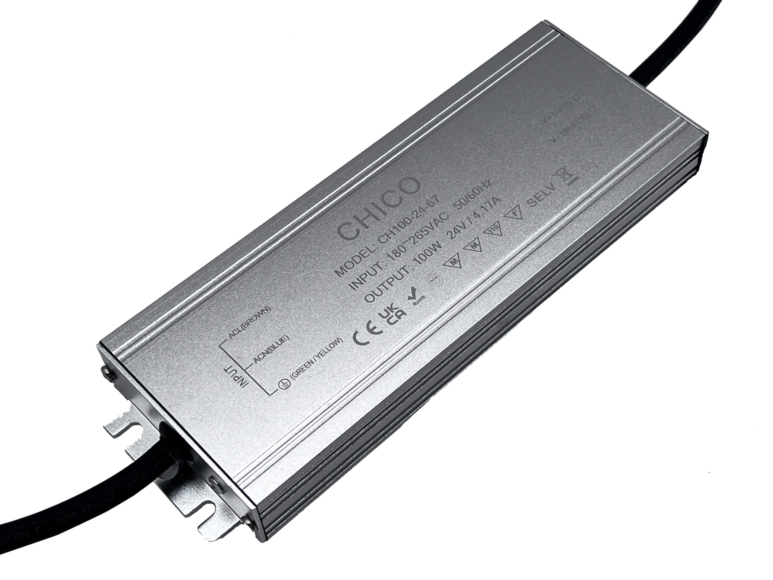 Chico 100W 24V Constant Voltage Non-Dimmable LED Driver