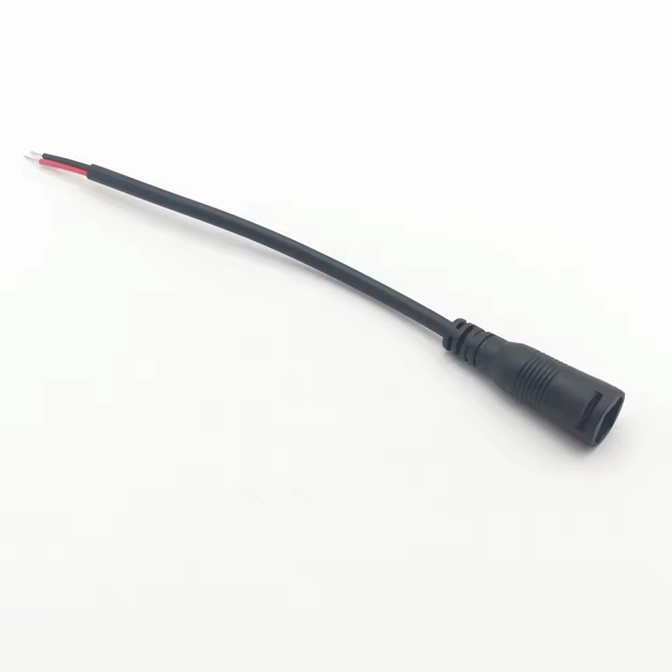 Female DC Connector, Black