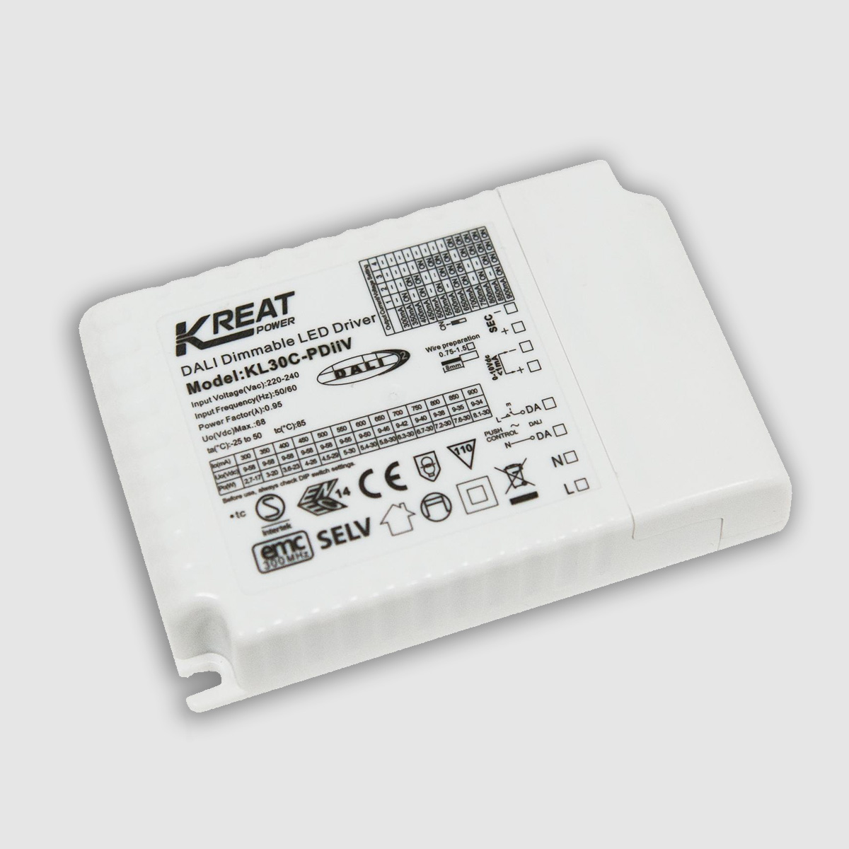 DALI Dimmable LED Drivers